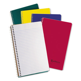 Oxford Earthwise TOP25447 Earthwise by Oxford Recycled Small Notebooks, 3-Subject, Medium/College Rule, Randomly Assorted Covers, (150) 9.5 x 6 Sheets