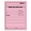 Tops TOP3002P Pink Message Pad, One-Part (No Copies), 4.25 x 5.5, 50 Forms/Pad, 12 Pads/Pack, Price/DZ