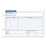 TOPS BUSINESS FORMS TOP32431 Purchasing Requisition Pad, 5 1/2 X 8 1/2, 100/pad, 2/pack