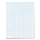 Tops TOP33051 Quadrille Pads, 5 Squares/inch, 8 1/2 X 11, White, 50 Sheets