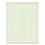 Tops TOP35500 Engineering Computation Pad, 8 1/2 X 11, Green, 100 Sheets, Price/PD