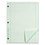 TOPS BUSINESS FORMS TOP35510 Engineering Computation Pad, Grid To Edge, 8 1/2 X 11, Green, 100 Sheets, Price/PD
