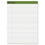 Ampad TOP40102 Earthwise Recycled Writing Pad, 8 1/2 X 11 3/4, White, 40 Sheets, 4/pack, Price/PK