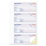 Tops TOP46806 Money And Rent Receipt Books, 2-3/4 X 7 1/8, Two-Part Carbonless, 200 Sets/book