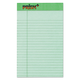 TOPS BUSINESS FORMS TOP63090 Prism Plus Colored Legal Pads, 5 X 8, Green, 50 Sheets, Dozen