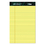 Tops TOP63350 Docket Ruled Perforated Pads, 5 X 8, Canary, 50 Sheets, Dozen, Price/PK