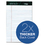 TOPS TOP63366 Docket Ruled Perforated Pads, Narrow Rule, 50 White 5 x 8 Sheets, 6/Pack, Price/PK