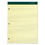 Tops TOP63383 Double Docket Ruled Pads with Extra Sturdy Back, Medium/College Rule, 100 Canary-Yellow 8.5 x 11.75 Sheets, Price/PD