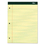 Tops TOP63387 Double Docket Ruled Pads, Wide/Legal Rule, 100 Canary-Yellow 8.5 x 11.75 Sheets, 6/Pack, Price/PK