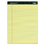 TOPS TOP63406 Docket Ruled Perforated Pads, 8 1/2 X 11 3/4, Canary, 50 Sheets, 6/pack, Price/PK
