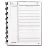 TOPS BUSINESS FORMS TOP63827 Jen Action Planner, Ruled, 6 3/4 X 8 1/2, White, 84 Sheets