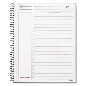 TOPS BUSINESS FORMS TOP63828 Jen Action Planner, Ruled, 6 3/4 X 8 1/2, White, 100 Sheets