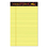 TOPS BUSINESS FORMS TOP63900 Docket Ruled Perforated Pads, Legal/wide, 5 X 8, Canary, 50 Sheets, Dozen, Price/PK