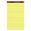 TOPS BUSINESS FORMS TOP7572 The Legal Pad Ruled Perf Pad, Legal/wide, 8 1/2 X 14, Canary, 50 Sheets, Dozen, Price/DZ