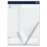 Tops TOP77102 Docket Gold Planning Pad, Legal/wide, 8 1/2 X 11 3/4, White, 40 Sheets, 4/pack
