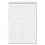 Tops TOP80220 Steno Pad, Gregg Rule, Assorted Cover Colors, 80 White 6 x 9 Sheets, 4/Pack, Price/PK