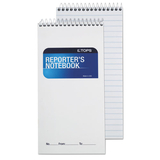 TOPS BUSINESS FORMS TOP8030 Reporter Notebook, Legal/wide, 4 X 8, White, 70 Sheets, Dozen