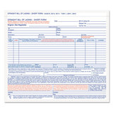 TOPS BUSINESS FORMS TOPL3841 Hazardous Material Short Form, 8 1/2 X 7, Three-Part Carbonless, 250 Forms