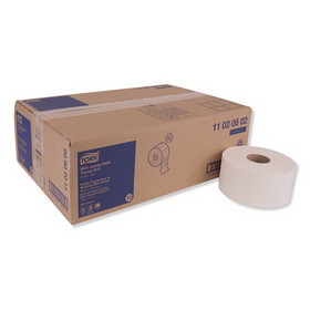 Tork 11020602 Advanced Jumbo Bath Tissue, Septic Safe, 2-Ply, White, 3.48" x 751 ft, 12 Rolls/Carton