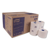 Tork 110292A Advanced High Capacity Bath Tissue, Septic Safe, 2-Ply, White, 1,000 Sheets/Roll, 36/Carton