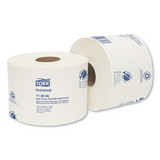 Tork 112990 Universal Bath Tissue Roll with OptiCore, Septic Safe, 1-Ply, White, 1755 Sheets/Roll, 36/Carton