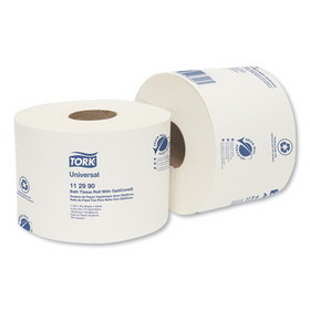 Tork TRK112990 Universal Bath Tissue Roll with OptiCore, Septic Safe, 1-Ply, White, 1,755 Sheets/Roll, 36/Carton