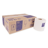 Tork 121204 Centerfeed Hand Towel, 2-Ply, 7.6 x 11.8, White, 600/Roll, 6 Rolls/Carton