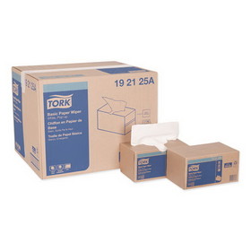 Tork TRK192125A Multipurpose Paper Wiper, 2-Ply, 9 x 10.25, White, 110/Box, 18 Boxes/Carton