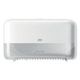 Tork TRK473200 Elevation Coreless High Capacity Bath Tissue Dispenser, 14.17 x 5.08 x 8.23, White