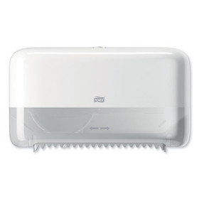 Tork TRK473200 Elevation Coreless High Capacity Bath Tissue Dispenser, 14.17 x 5.08 x 8.23, White