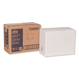 Tork TRK70WM1 Singlefold Hand Towel Dispenser, 11.75 x 5.75 x 9.25, White