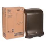 Tork 73TR Folded Towel Dispenser, 11 3/4 x 6 1/4 x 18, Smoke