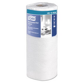 Tork HB1990A Universal Perforated Towel Roll, 2-Ply, 11 x 9, White, 84/Roll, 30Rolls/Carton