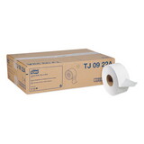 Tork TJ0922A Universal Jumbo Bath Tissue, Septic Safe, 2-Ply, White, 3.48