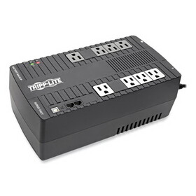 Tripp Lite TRPAVR550U AVR Series Ultra-Compact Line-Interactive UPS, 8 Outlets, 550 VA, 420 J