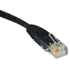 Tripp Lite TRPN002025BK CAT5e 350 MHz Molded Patch Cable, 25 ft, Black