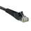 Tripp Lite TRPN201007BK CAT6 Gigabit Snagless Molded Patch Cable, 7 ft, Black, Price/EA