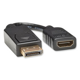 Tripp Lite TRPP136000 DisplayPort to HDMI Adapter Cable, 6", Black