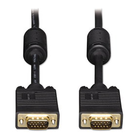Tripp Lite TRPP502006 Vga Coax Monitor Cables, 6 Ft, Black, Hd15 Male; Hd15 Male