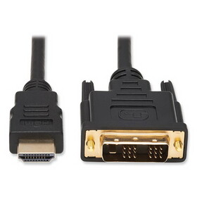 Tripp Lite TRPP566006 HDMI to DVI-D Cable, Digital Monitor Adapter Cable (M/M), 6 ft, Black