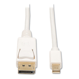 Tripp Lite P583-010 DisplayPort Cables, 10 ft, White