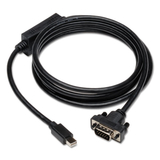 Tripp Lite P586-006-VGA Mini DisplayPort Cable, VGA, Black