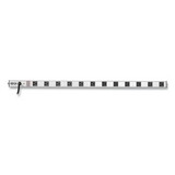 Tripp Lite TRPPS3612 Vertical Power Strip, 12 Outlets, 15 ft Cord, Silver
