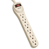 Tripp Lite PS6 Industrial Power Strip, 6 Outlets, 1 3/4 x 9 1/2 x 1/4, 4 ft Cord, Gray