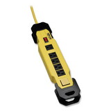 Tripp Lite TRPTLM609GF Power It! Safety Power Strip with GFCI Plug, 6 Outlets, 9 ft Cord, Yellow/Black