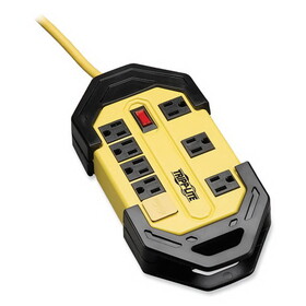 Tripp Lite TRPTLM812GF Power It! Safety Power Strip with GFCI Plug, 8 Outlets, 12 ft Cord, Yellow/Black