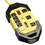 Tripp Lite TRPTLM812SA Safety Surge Suppressor, 8 Outlets, 12 Ft Cord, 1500 Joules, Yellow/black, Osha, Price/EA