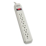 Tripp Lite TRPTLP615 Protect It- Surge Suppressor, 6 Outlets, 15 Ft Cord, 790 Joules, Gray