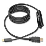Tripp Lite TRPU444006H USB Type C to HDMI Cable, 6 ft, Black