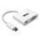 Tripp Lite U444-06N-V-C USB 3.0 Superspeed Cable, USB-C/HD15, 3", White, Price/EA
